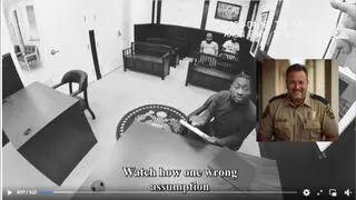 Fact Check: Bodycam Video Does NOT Authentically Show Cop Mistaking Black Lawyer For Defendant In Court -- Staged