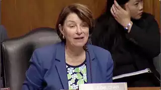 Fact Check: Video Of Amy Klobuchar Saying 'Perfect Titties' About The Sydney Sweeney Ad Is NOT Authentic -- Digital Manipulation