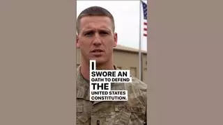 Fact Check: The 'Troops Against Trump ... What Happened To Us?' Video Is NOT Real -- It's AI From Account With 'Satire' Disclaimer