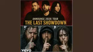 Fact Check: Eminem, Jelly Roll And Billie Eilish Did NOT Announce A Joint Tour Called 'The Last Showdown'