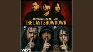 Fact Check: Eminem, Jelly Roll And Billie Eilish Did NOT Announce A Joint Tour Called 'The Last Showdown'