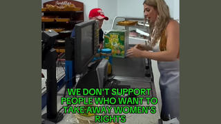 Fact Check: Video Does NOT Show A Real Incident Where A Trump Supporter Was Denied Service At A Grocery Store