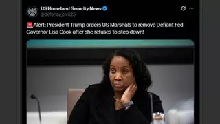 Fact Check: Trump Did NOT Order U.S. Marshals To Remove Fed Governor Lisa Cook After She Challenged The President's Firing Of Her