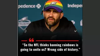 Fact Check: The NFL Did NOT Ban Rainbow Gear On The Playing Field -- AI Slop