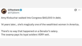 Fact Check: Senator Amy Klobuchar Is NOT One Of The Wealthiest Women In America