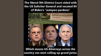 Fact Check: Satire Meme Said 84 Biden Autopen Pardons Were Vacated By 'Liberal 9th District Court' Siding With US Solicitor General -- Not Actual News
