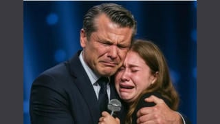 Fact Check: Story About 'Foster Child Lily Tran' Getting Into Stanford And Speaking On Stage With Defense Secretary Pete Hegseth Uses AI Photo -- Versions With Other Celebs Circulating