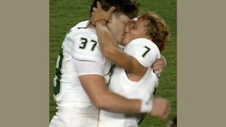 Fact Check: ESPN Did NOT Air Video Of South Florida Bulls Teammates Kissing On The Lips -- Viral Clip Was Doctored To Make Up That Scene