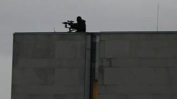 Fact Check: Photo Of Rooftop Sniper Is NOT Related To Charlie Kirk Shooting -- Appeared In A 2019 Onion Article