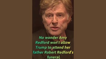 Fact Check: Robert Redford's Daughter Did NOT Make A Video Saying Trump Is Not Welcome At Her Father's Funeral -- It's A Cloned Voice