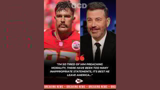 Fact Check: Travis Kelce Did NOT Say of Jimmy Kimmel 'It's Best He Leave America' -- Famous Names Used In Cookie-Cutter Clickbait Formula