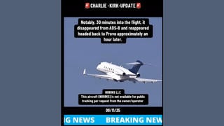 Fact Check: Private Jet N888KG Is NOT Part Of Investigation Into Utah Assassination Of Charlie Kirk, As Of September 21, 2025