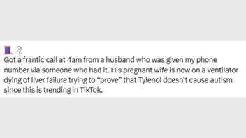 What We Know About Nicole Sirotek's Claim A Pregnant Woman Overdosed On Tylenol To Prove Trump Wrong -- No Reply To Multiple Requests For Independent Verification
