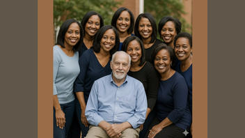 Fact Check: Photo Of 'Richard Miller' And Nine Adopted Daughters Is NOT Authentic, Does NOT Document Real-Life Story