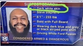 Fact Check: Cleveland Fox Affiliate Did NOT Describe A Black Murder Suspect As Having 'Dark White Skin' 