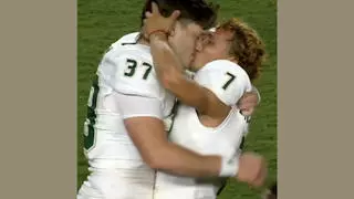 Fact Check: ESPN Did NOT Air Video Of South Florida Bulls Teammates Kissing On The Lips -- Viral Clip Was Doctored To Make Up That Scene