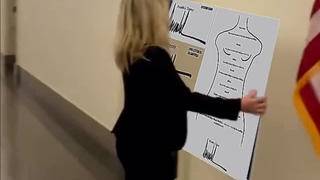 Fact Check: Satire Video Shows MTG Putting Up Epstein Birthday Letter Poster With Trump Signature Comparisons -- Not Real Footage