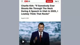 Fact Check: Charlie Kirk Did NOT Say "If somebody ever shoots me through the neck ... I lowkey think that rocks"