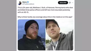 Fact Check: Photos Do NOT Show 'Matthew J. Ruth', Suspected Shooter Of Three Police Officers Killed in Pennsylvania