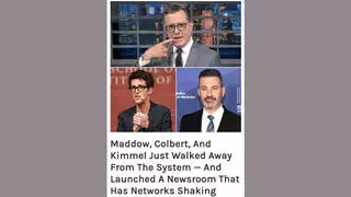 Fact Check: Maddow, Colbert And Kimmel Did NOT Launch 'The Independent Desk' Newsroom Together -- Story Contains False Details