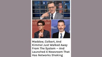 Fact Check: Maddow, Colbert And Kimmel Did NOT Launch 'The Independent Desk' Newsroom Together -- Story Contains False Details
