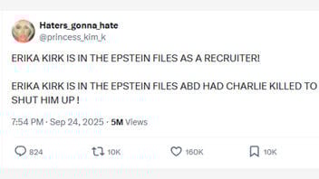 Fact Check: NO Evidence Erika Kirk Was A Recruiter For Jeffrey Epstein Or That She Had Charlie Kirk Killed