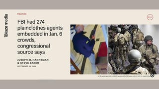 Fact Check: Many Of 274 FBI Agents Noted In Internal Report Were Responding To January 6 Capitol Riot -- Report Says They Were Not 'Undercover' Or 'Embedded' In Crowd