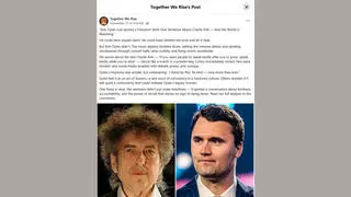 Fact Check: Fake Bob Dylan Quote About Speaking Kindly While You're Alive Was NOT Response To Charlie Kirk's Death -- Foreign Spam Network
