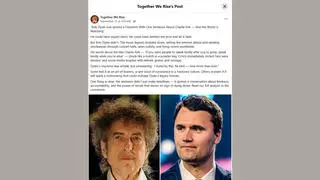 Fact Check: Fake Bob Dylan Quote About Speaking Kindly While You're Alive Was NOT Response To Charlie Kirk's Death -- Foreign Spam Network