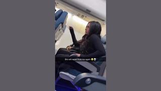 Fact Check: FAKE Video Shows Man Tricked Into Opening Airplane Bathroom With Woman Inside -- It's A Skit