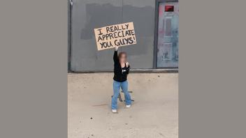 What We Know About The Image From Portland Of An ICE Supporter, Posted By ICE And Dismissed By Social Media Users As A Fake 