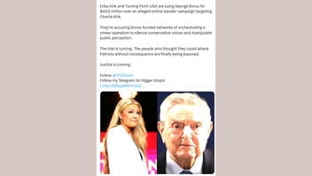 Fact Check: Erika Kirk, Turning Point USA Did NOT File $400 Million Defamation Lawsuit Against George Soros, As Of October 16, 2025