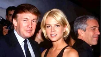 Fact Check: Photo Does NOT Show Pam Bondi With Donald Trump And Jeffrey Epstein -- It's A Belgian Model