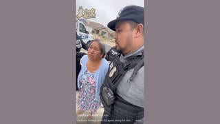 Fact Check: FAKE Video Of ICE Agent Deporting His Own Mother -- AI Generated Parody