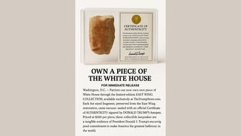 Fact Check: Trump Administration Did NOT Issue Press Release Offering 'Patriots ... A Piece Of The White House', As Of October 27, 2025