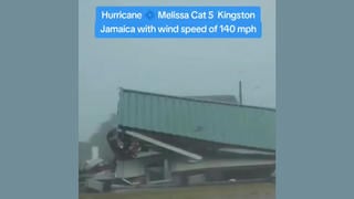 Fact Check: Video Montage Does NOT Show Clips Of Hurricane Melissa Slamming Kingston, Jamaica -- Recycled Footage From Past Storms