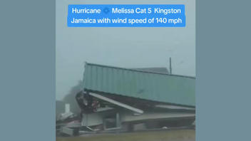 Fact Check: Video Montage Does NOT Show Clips Of Hurricane Melissa Slamming Kingston, Jamaica -- Recycled Footage From Past Storms