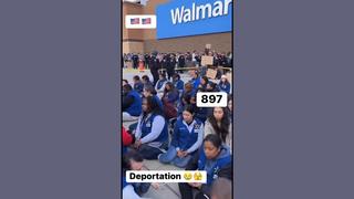 Fact Check: Video Of ICE Arresting And Deporting Staff Of A Walmart Store Is NOT Real