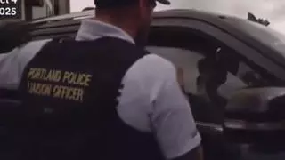 Fact Check: Video Does NOT Show Portland Cop Threatening ICE Agent With Arrest, And The Agent Answering 'Won't Be Messy' -- It's A Civilian