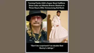 Fact Check: Turning Point USA's Super Bowl Halftime Show Did NOT Sell Out Atlanta Braves Stadium In Three Hours After Announcing Kid Rock -- It's Satire