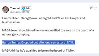 Fact Check: There's NO Evidence Barron Trump Dropped Out Of NYU In Fall 2025 -- His Father Tells Barron's Niece Barron Will Be In Class 'Tuesday'