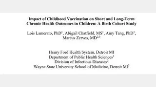 Fact Check: Henry Ford Health Study Of Vaccinated Vs. Unvaccinated Children Did NOT Pass Internal Peer Review -- It Compared Apples To Oranges