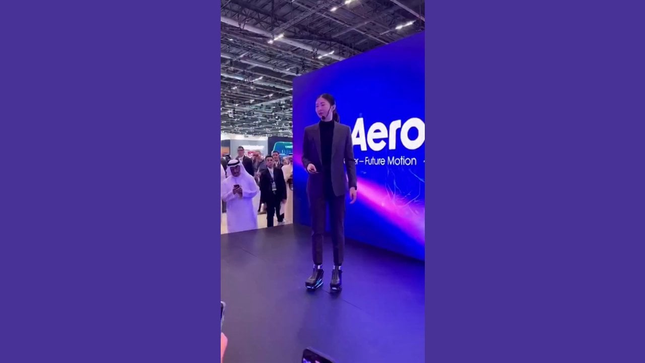 Fact Check: AI Video Of Aerofoot Flying Shoes Demo At Gitex Does NOT Show Real Events -- Made By Digital Creator