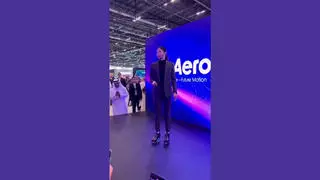 Fact Check: AI Video Of Aerofoot Flying Shoes Demo At Gitex Does NOT Show Real Events -- Made By Digital Creator