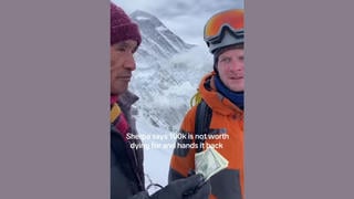 Fact Check: Mount Everest Scenarios Are NOT Real -- Videos Of Wise Sherpas, Demanding CEOs, Rich Executives, And Sisters Left For Dead All Show AI Generated Stereotypes 
