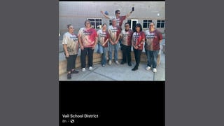Fact Check: Photo Of Vail School District Teachers Wearing 'Problem Solved' Halloween T-Shirts Is NOT Related To Assassination Of Charlie Kirk 