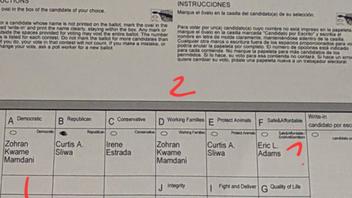 Fact Check: Mamdani And Sliwa Appear On NYC Election Ballots Twice Because They Are Each The Nominees Of Two Political Parties