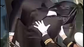 Fact Check: Video Of Marine Pushing President Trump Up Marine One Helicopter Steps Is NOT Real -- AI-Generated Satire