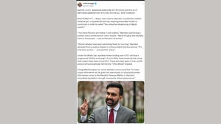 Fact Check: NYC Mayor-Elect Mamdani Did NOT Announce Bitcoin Tax On All New Yorkers -- It's AI Slop