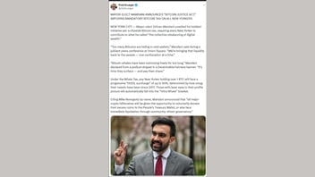 Fact Check: NYC Mayor-Elect Mamdani Did NOT Announce Bitcoin Tax On All New Yorkers -- It's AI Slop